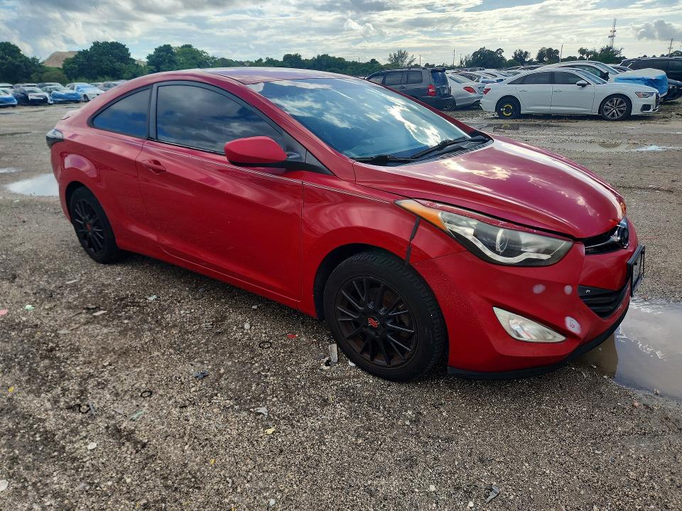 2013 Hyundai Elantra Coupe მანქანა იყიდება აუქციონზე, vin: KMHDH6AE3DU018879, აუქციონის ნომერი: 70335986
