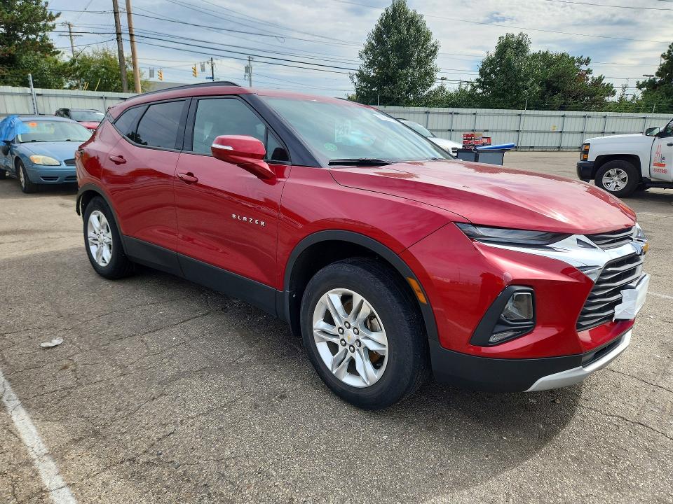 2019 Chevrolet Blazer მანქანა იყიდება აუქციონზე, vin: 3GNKBBRA3KS697077, აუქციონის ნომერი: 70843056