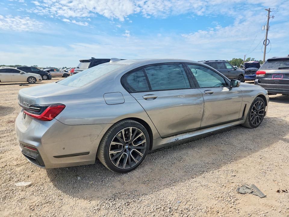 70487066 :رقم المزاد ، WBA7T4C0XMCE50090 vin ، 2021 Bmw 740 مزاد بيع
