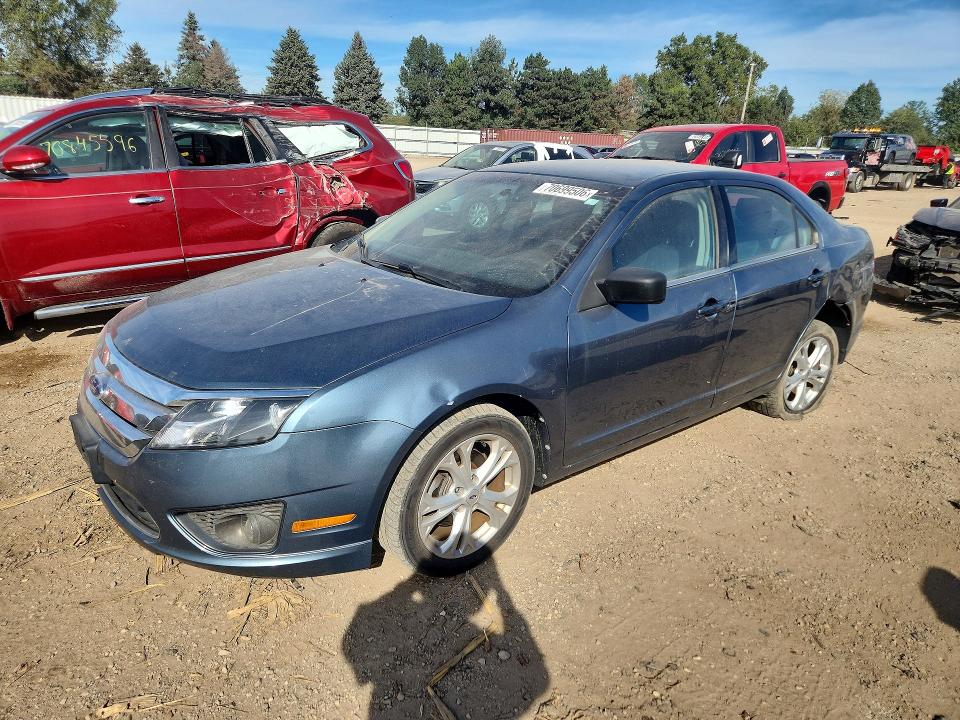 2012 Ford Fusion მანქანა იყიდება აუქციონზე, vin: 3FAHP0HA7CR184942, აუქციონის ნომერი: 70699506