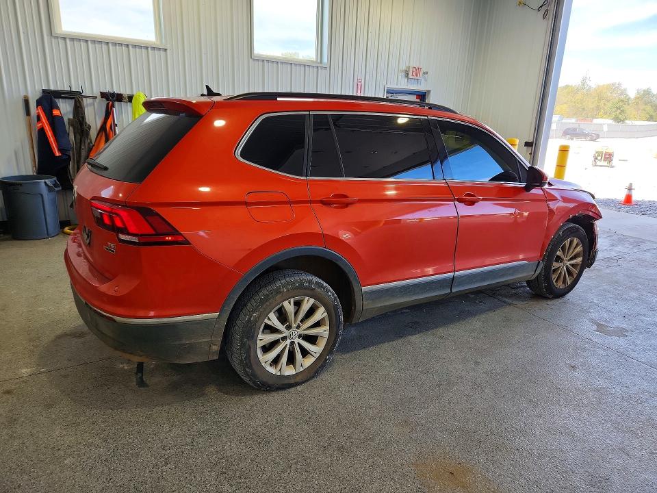 2018 Volkswagen Tiguan მანქანა იყიდება აუქციონზე, vin: 3VV2B7AX8JM170887, აუქციონის ნომერი: 70794756