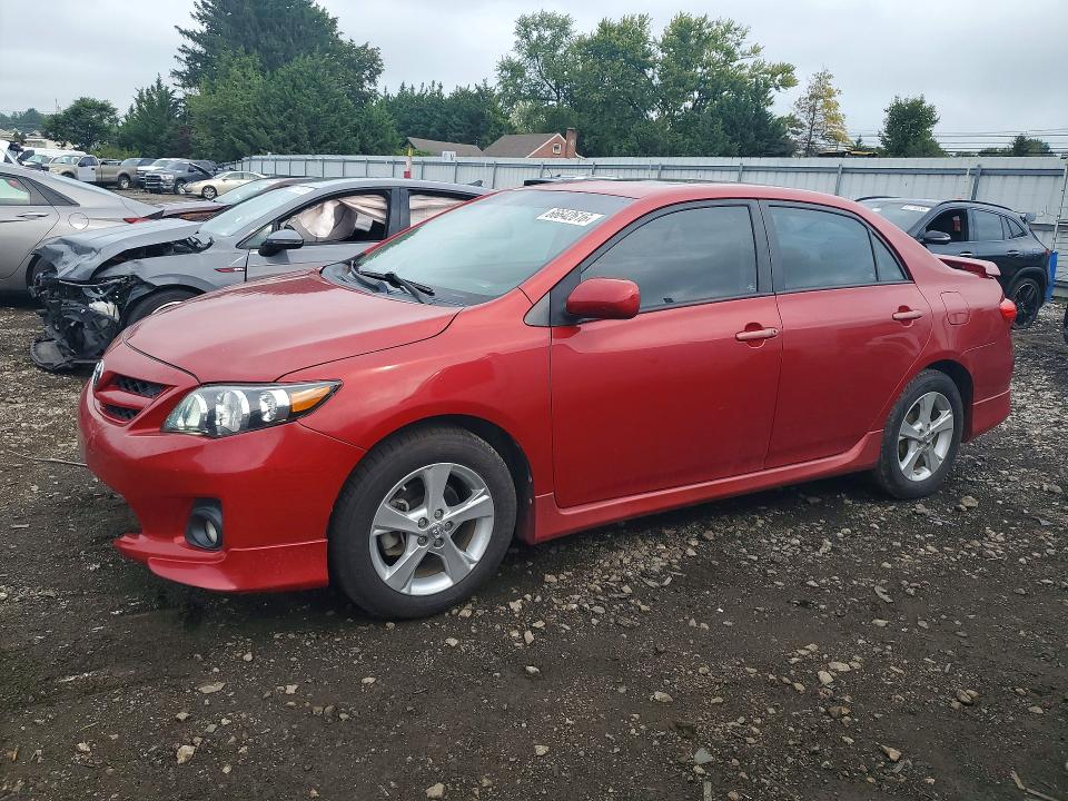 66642616 :رقم المزاد ، 2T1BU4EE2BC741509 vin ، 2011 Toyota Corolla مزاد بيع