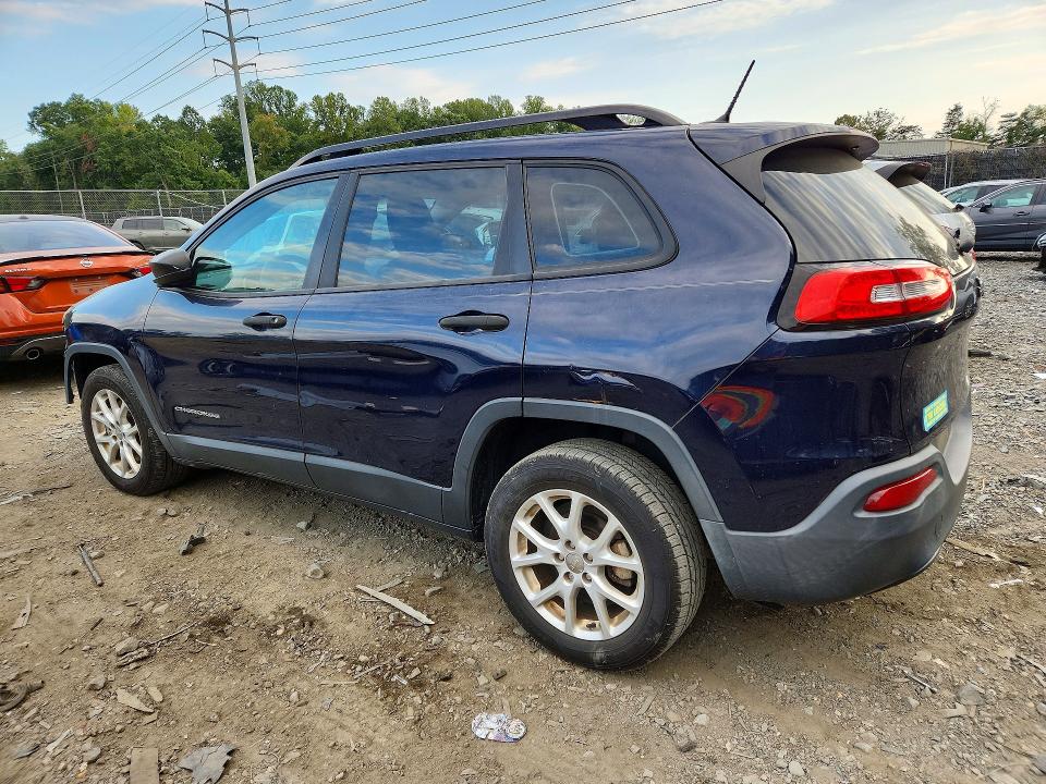 69539836 :رقم المزاد ، 1C4PJLABXFW597385 vin ، 2015 Jeep Cherokee مزاد بيع