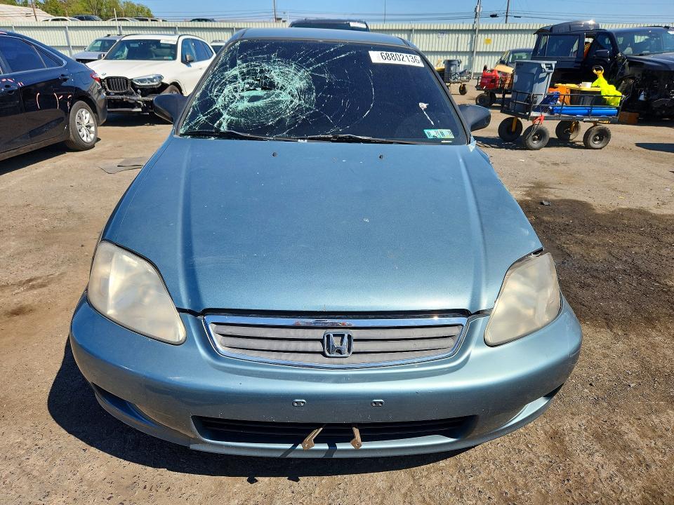 Aukcja sprzedaży 2000 Honda Civic, vin: 2HGEJ6618YH552523, numer aukcji: 68802136