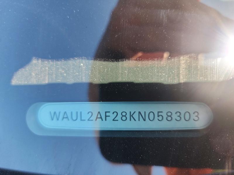 68831596 :رقم المزاد ، WAUL2AF28KN058303 vin ، 2019 Audi A6 مزاد بيع