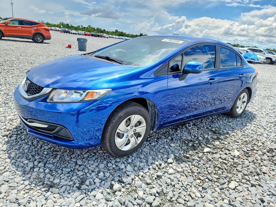 2013 Honda Civic მანქანა იყიდება აუქციონზე, vin: 19XFB2F57DE040754, აუქციონის ნომერი: 67903496