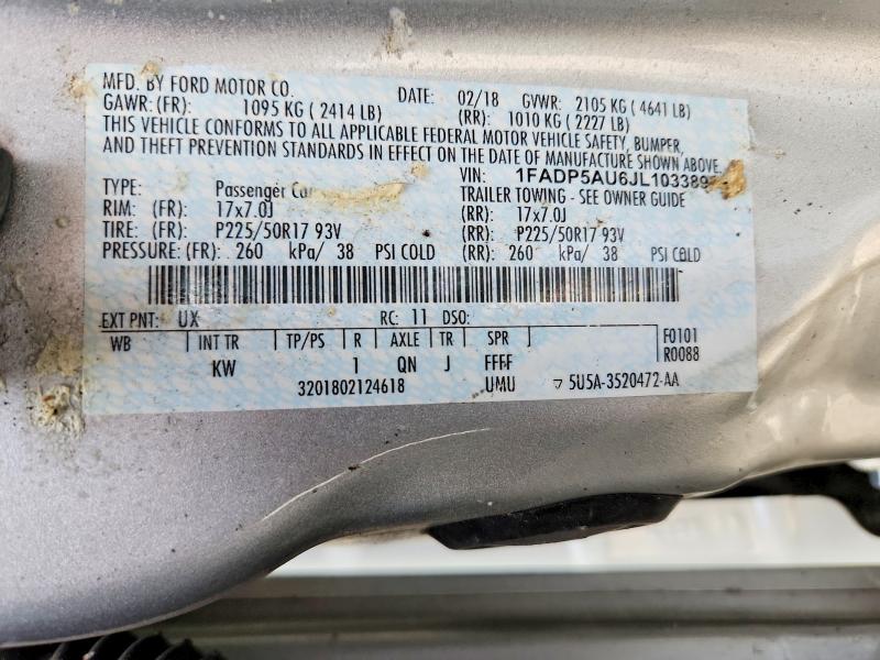 Aukcja sprzedaży 2018 Ford C-max, vin: 1FADP5AU6JL103389, numer aukcji: 68604676