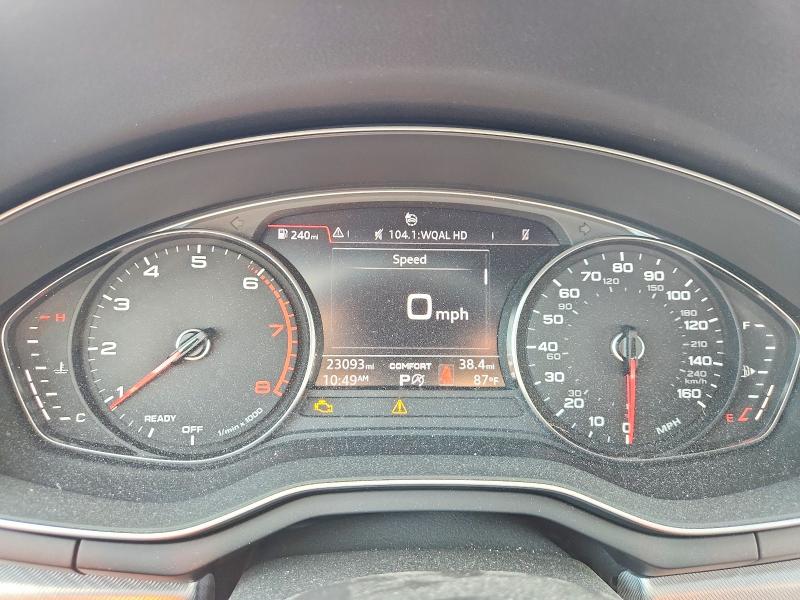 Aukcja sprzedaży 2019 Audi A4, vin: WAUDNAF4XKA023069, numer aukcji: 68221426