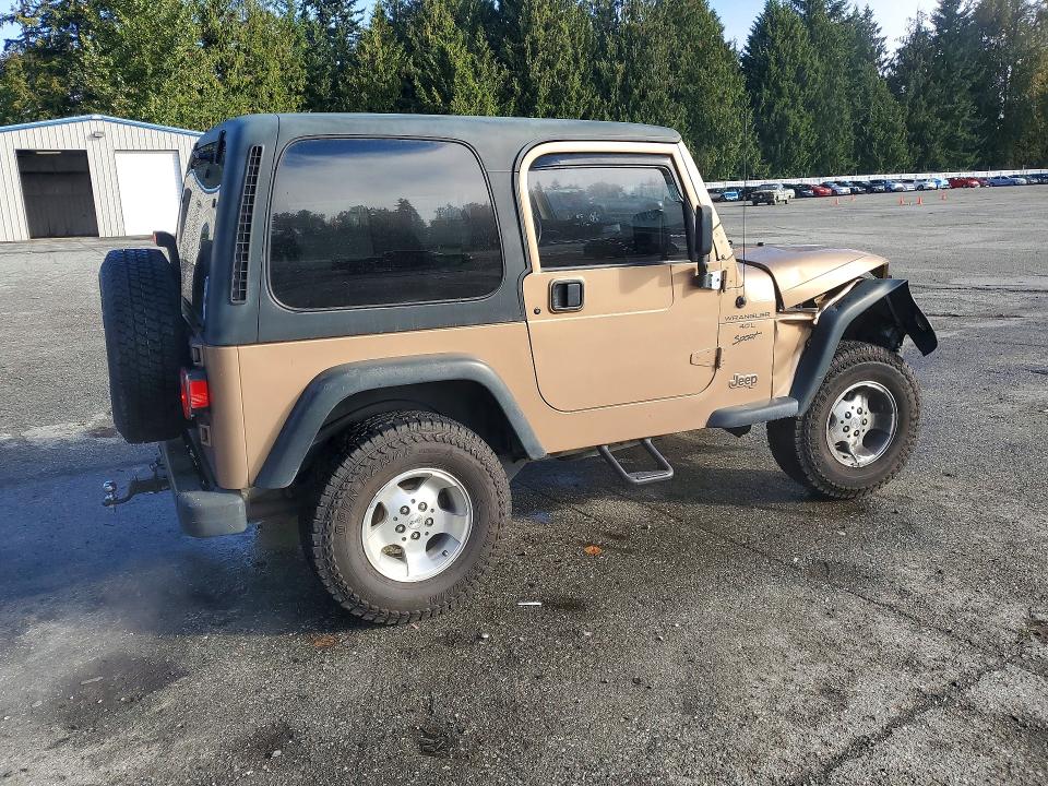 70802326 :رقم المزاد ، 1J4FA49S1YP713263 vin ، 2000 Jeep Wrangler / Tj مزاد بيع