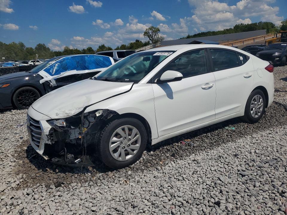 2018 Hyundai Elantra მანქანა იყიდება აუქციონზე, vin: 5NPD74LF1JH357177, აუქციონის ნომერი: 67323776