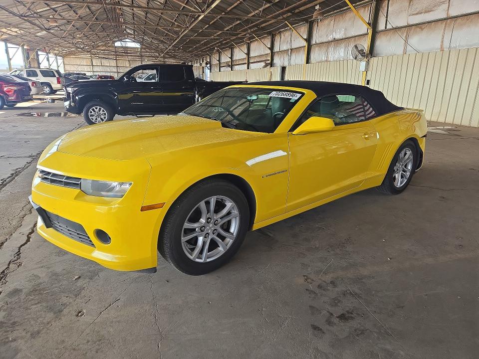 70268896 :رقم المزاد ، 2G1FB3D34E9307249 vin ، 2014 Chevrolet Camaro مزاد بيع