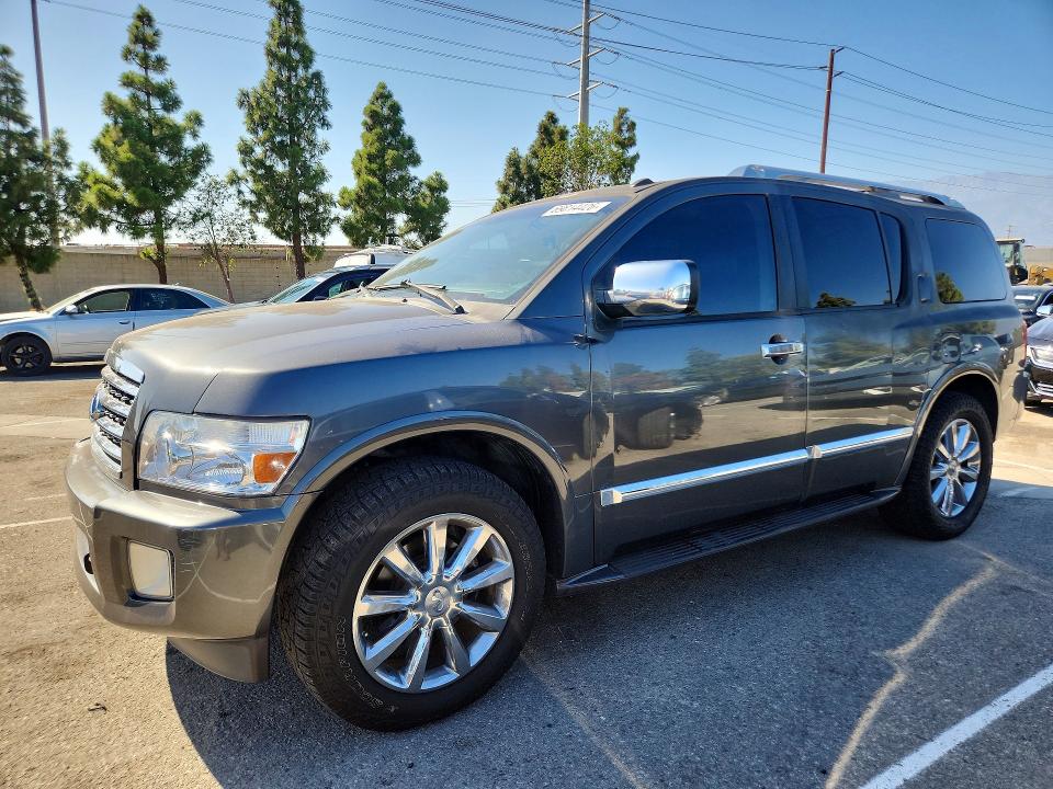 2008 Infiniti Qx56 მანქანა იყიდება აუქციონზე, vin: 5N3AA08D58N912830, აუქციონის ნომერი: 69814426