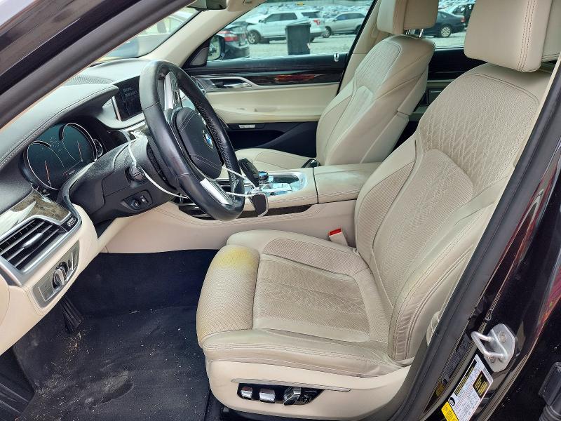 2016 Bmw 740 მანქანა იყიდება აუქციონზე, vin: WBA7E2C58GG548183, აუქციონის ნომერი: 67932696