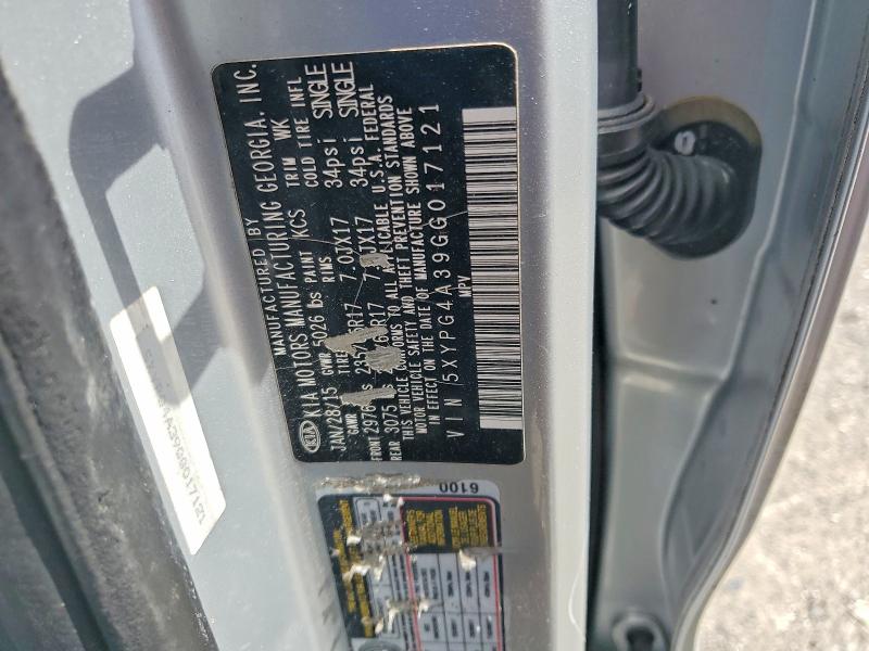 Продажа на аукционе авто 2016 Kia Sorento, vin: 5XYPG4A39GG017121, номер лота: 69910096