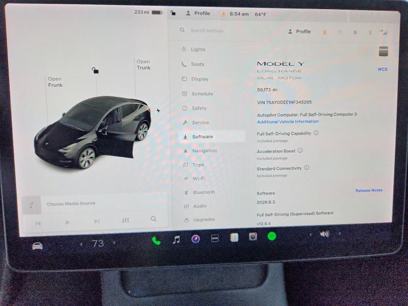 Aukcja sprzedaży 2022 Tesla Model Y, vin: 7SAYGDEE1NF345205, numer aukcji: 69141446