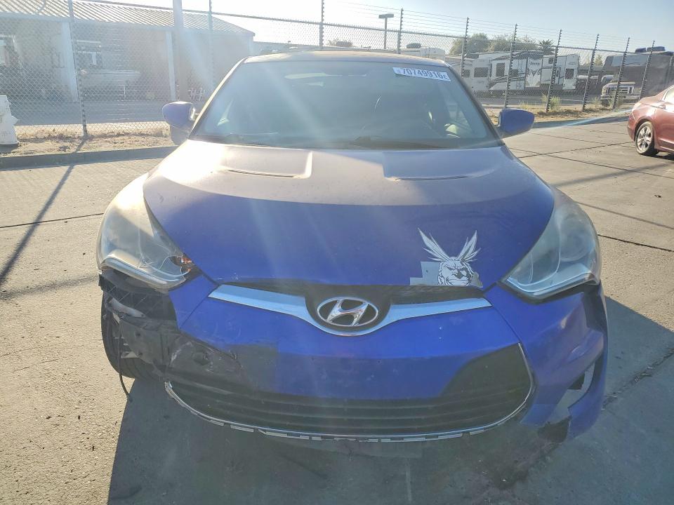 70749916 :رقم المزاد ، KMHTC6AD8CU053160 vin ، 2012 Hyundai Veloster مزاد بيع