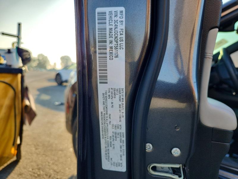 2023 Jeep Compass მანქანა იყიდება აუქციონზე, vin: 3C4NJDCN3PT561176, აუქციონის ნომერი: 69756536