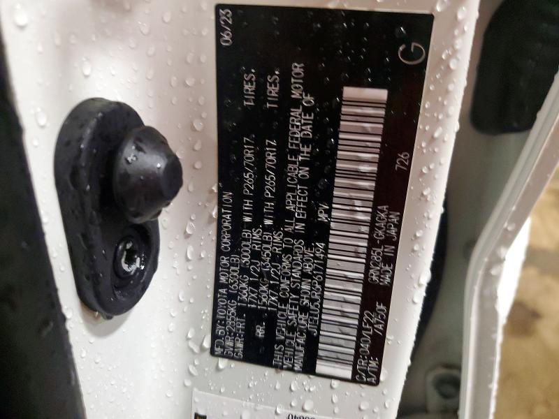 Продажа на аукционе авто 2023 Toyota 4runner, vin: JTELU5JR6P6171494, номер лота: 67703326