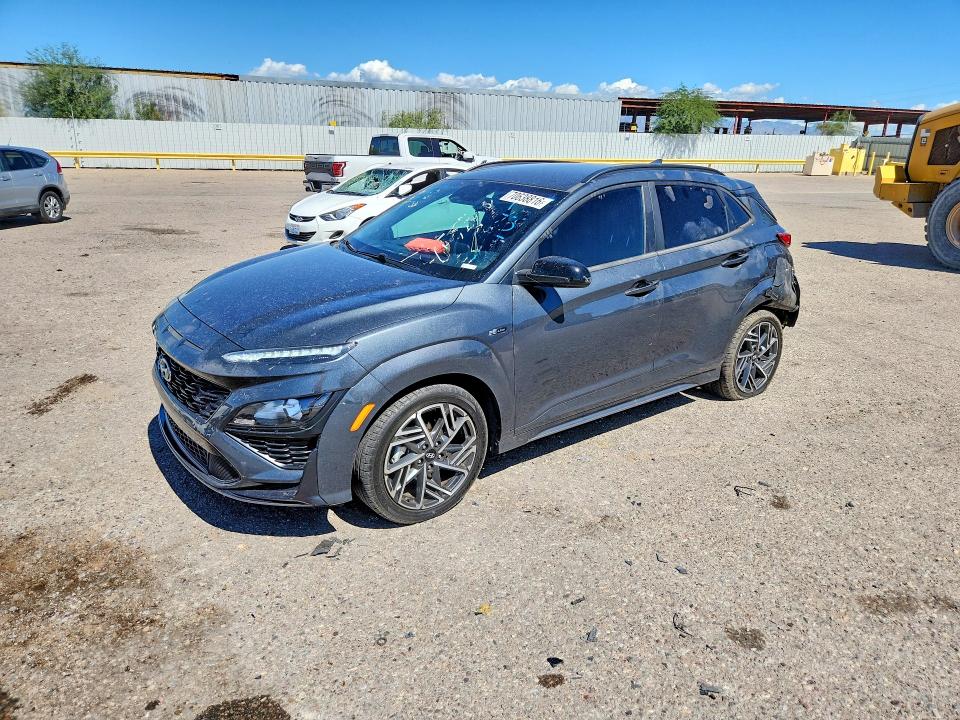 70638816 :رقم المزاد ، KM8K33A32NU904017 vin ، 2022 Hyundai Kona مزاد بيع