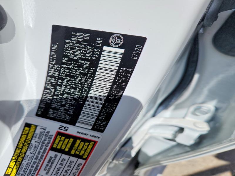 Aukcja sprzedaży 2025 Toyota Camry, vin: 4T1DAACK9SU620144, numer aukcji: 70864756