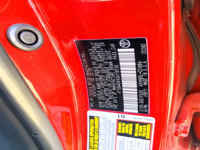 Продажа на аукционе авто 2025 Toyota Camry, vin: 4T1DAACK4SU116729        , номер лота: 69201786