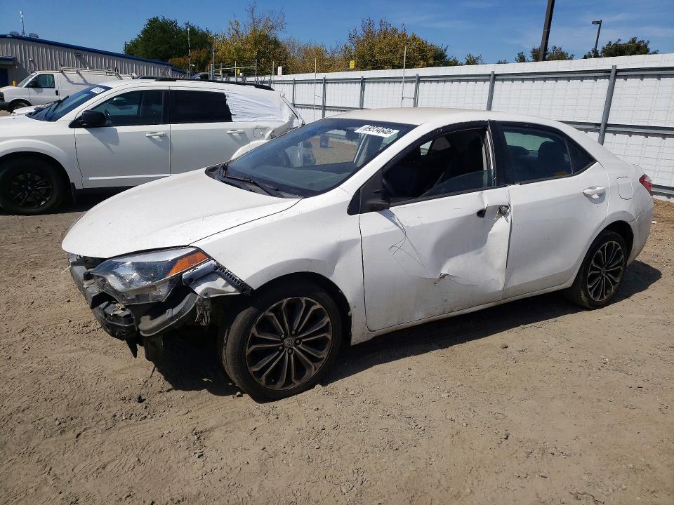 69314646 :رقم المزاد ، 2T1BURHE4FC360128 vin ، 2015 Toyota Corolla مزاد بيع