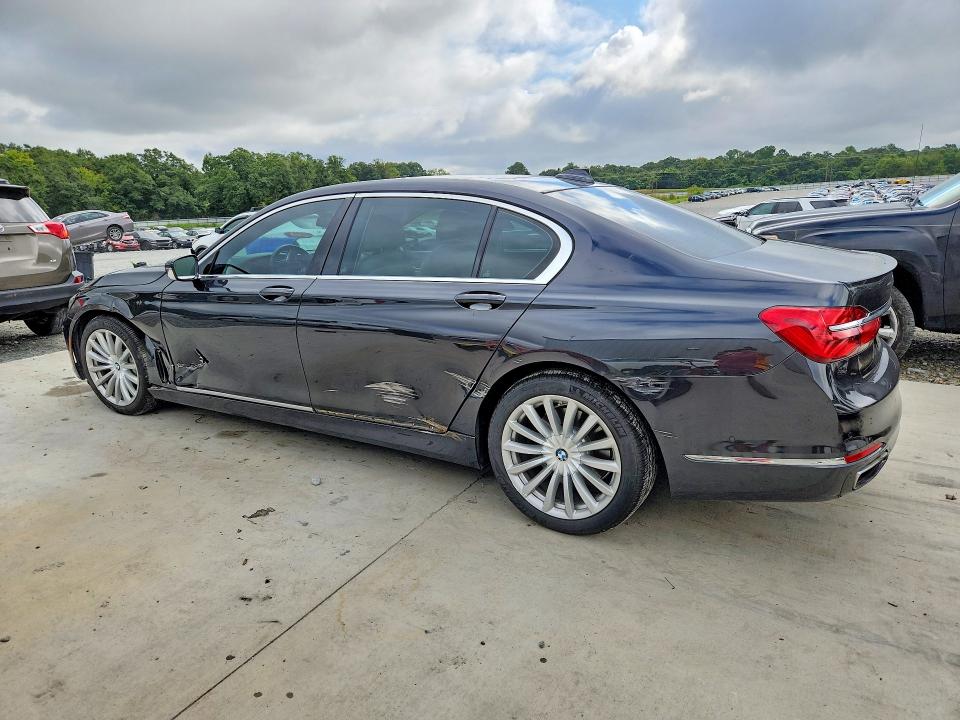 2016 Bmw 740 მანქანა იყიდება აუქციონზე, vin: WBA7E2C58GG548183, აუქციონის ნომერი: 67932696
