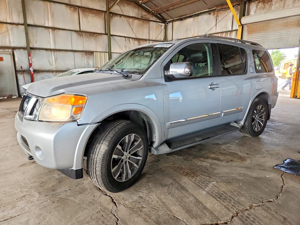 2015 Nissan Armada მანქანა იყიდება აუქციონზე, vin: 5N1BA0NC1FN621148, აუქციონის ნომერი: 67740256