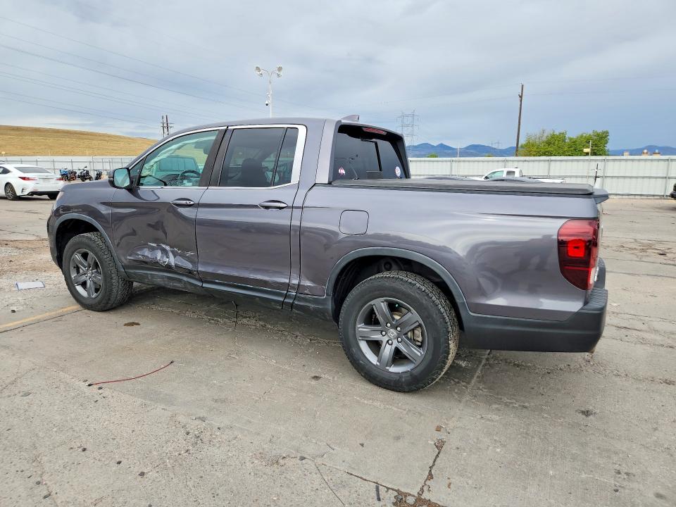 2022 Honda Ridgeline მანქანა იყიდება აუქციონზე, vin: 5FPYK3F52NB013060, აუქციონის ნომერი: 69069236