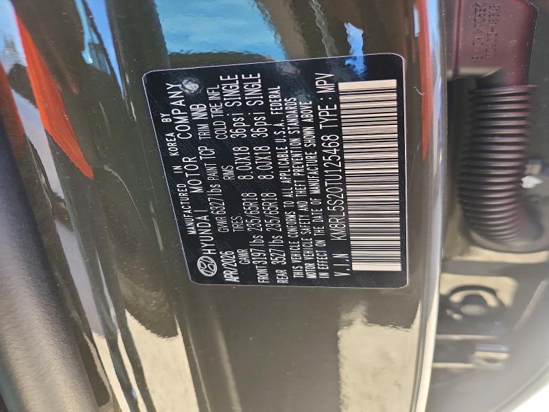 Aukcja sprzedaży 2026 Hyundai Palisade, vin: KM8RL5S20TU125468, numer aukcji: 69385756