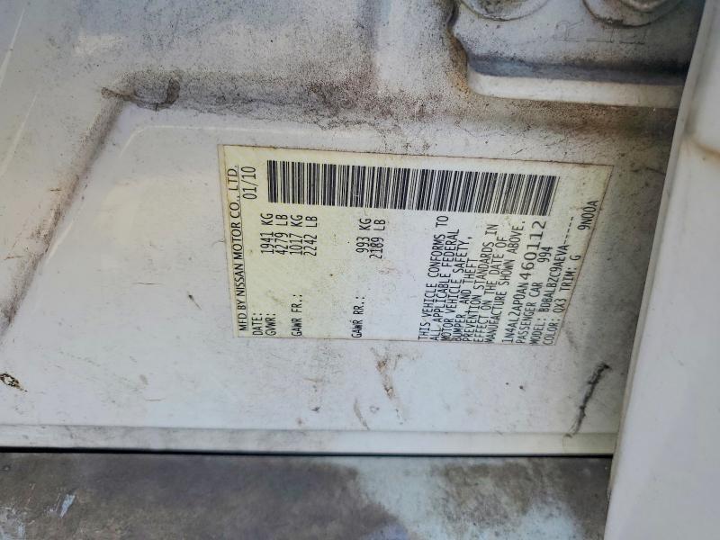 Продажа на аукционе авто 2010 Nissan Altima, vin: 1N4AL2AP0AN460112, номер лота: 69600686