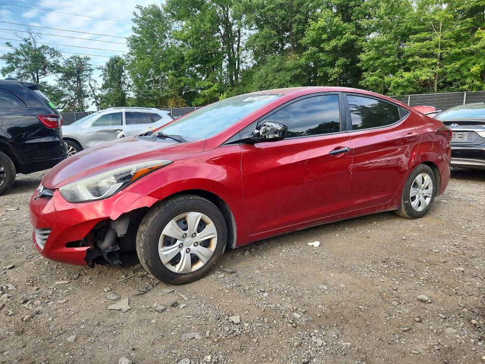 Aukcja sprzedaży 2016 Hyundai Elantra, vin: 5NPDH4AE2GH782729, numer aukcji: 68214486