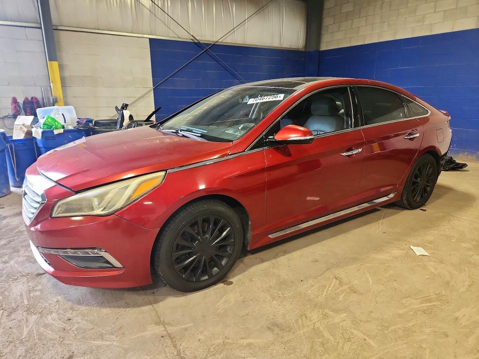 2015 Hyundai Sonata მანქანა იყიდება აუქციონზე, vin: 5NPE34AFXFH035633, აუქციონის ნომერი: 70467256