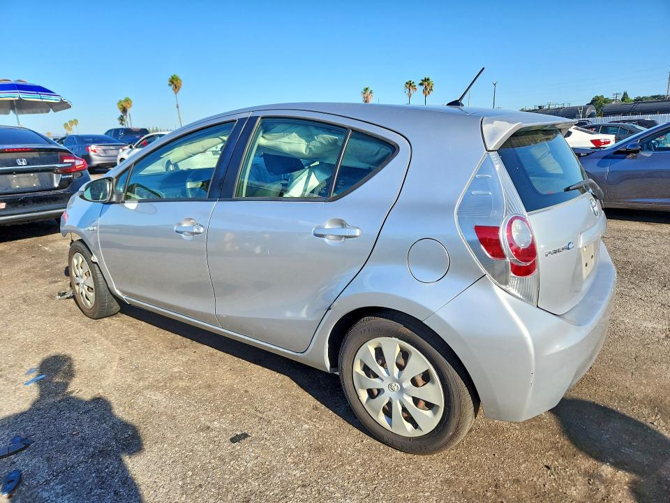 2012 Toyota Prius C მანქანა იყიდება აუქციონზე, vin: JTDKDTB37C1505750, აუქციონის ნომერი: 68685946