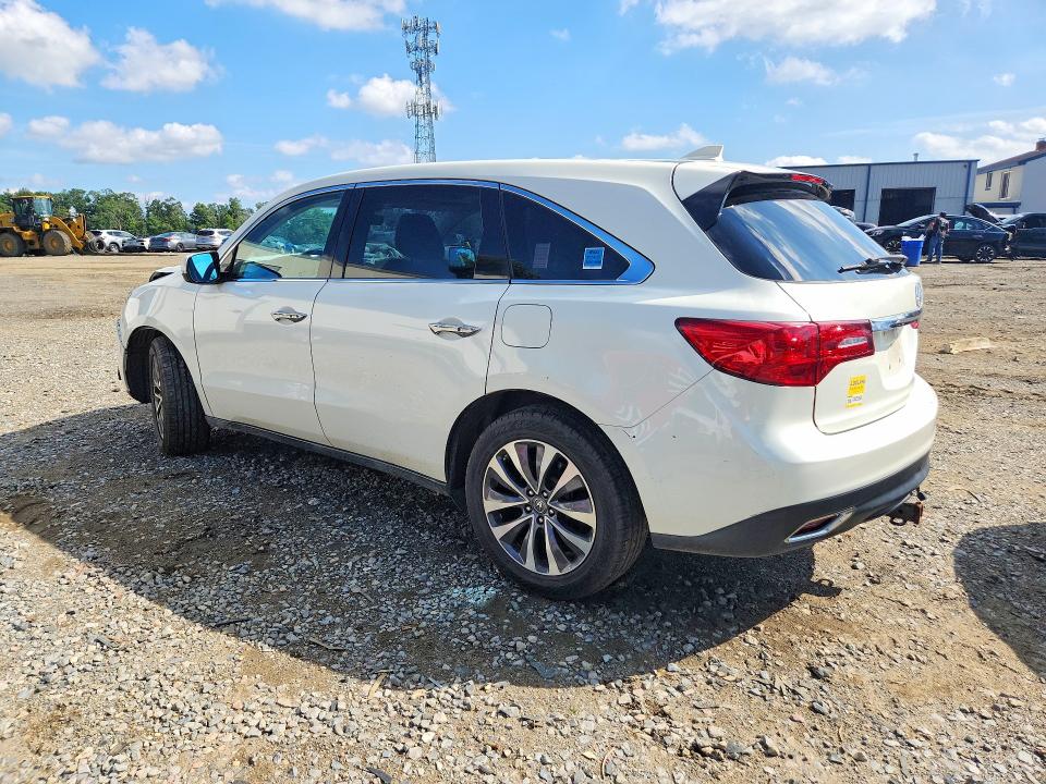 Auction sale of the 2016 Acura Mdx, vin: 5FRYD4H4XGB062733, lot number: 67870186
