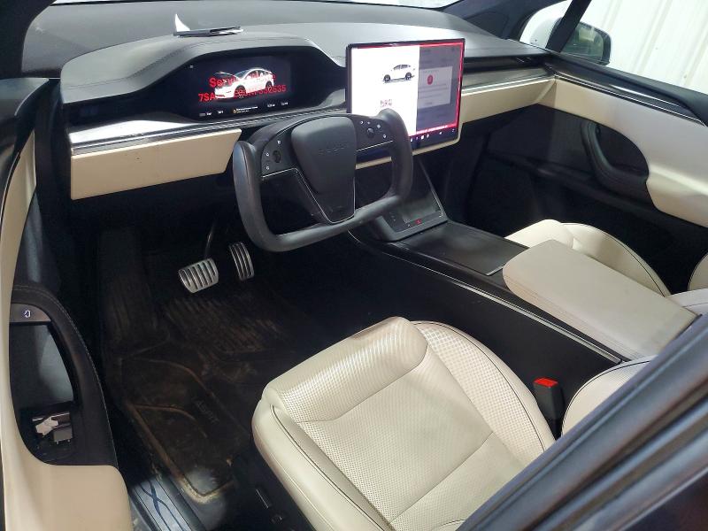 2022 Tesla Model X მანქანა იყიდება აუქციონზე, vin: 7SAXCBE66NF332535, აუქციონის ნომერი: 69253846