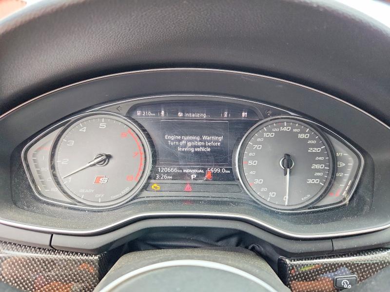 67068356 :رقم المزاد ، WAUB4CF50JA106622 vin ، 2018 Audi S5 مزاد بيع