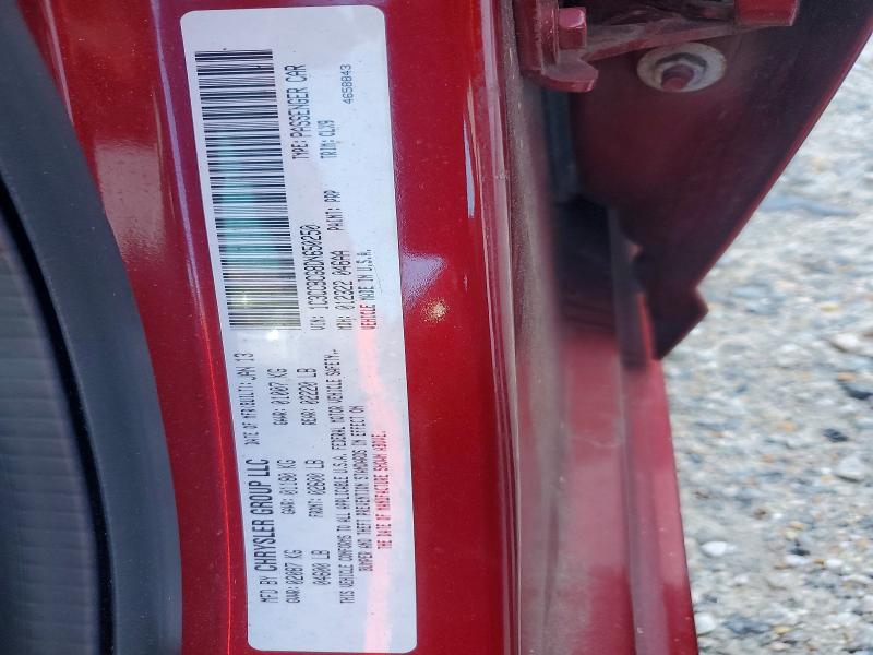 68065996 :رقم المزاد ، 1C3CCBCG8DN650250 vin ، 2013 Chrysler 200 مزاد بيع