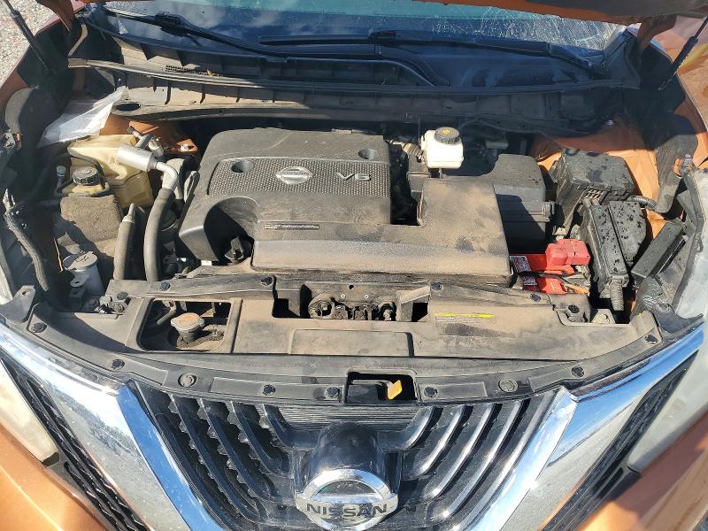2017 Nissan Murano მანქანა იყიდება აუქციონზე, vin: 5N1AZ2MG4HN106152, აუქციონის ნომერი: 67788636
