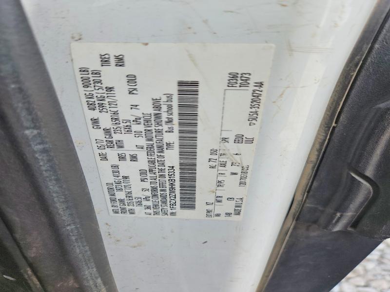 2017 Ford Transit მანქანა იყიდება აუქციონზე, vin: 1FBZX2ZM9HKB15334, აუქციონის ნომერი: 67313536