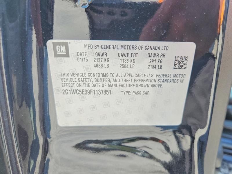 Aukcja sprzedaży 2015 Chevrolet Impala Limited, vin: 2G1WC5E39F1137851, numer aukcji: 67925966