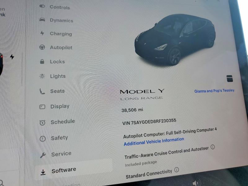 Aukcja sprzedaży 2024 Tesla Model Y, vin: 7SAYGDED8RF230355, numer aukcji: 66788276