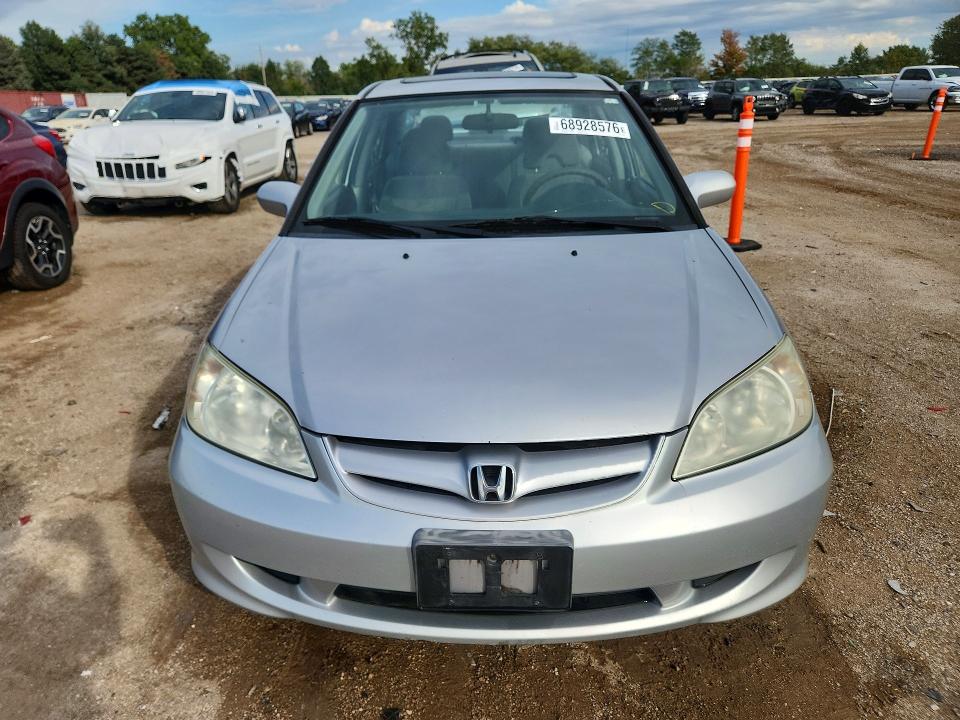 68928576 :رقم المزاد ، 1HGES25795L008350 vin ، 2005 Honda Civic مزاد بيع
