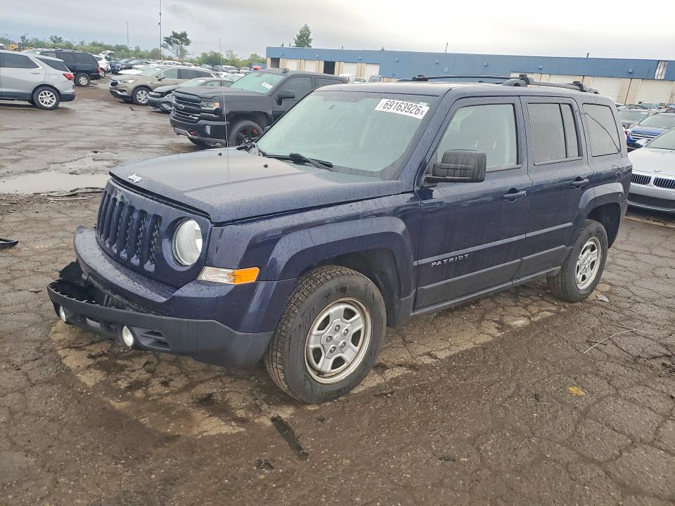 Auction sale of the 2014 Jeep Patriot, vin: 1C4NJRBB3ED511501, lot number: 69163926