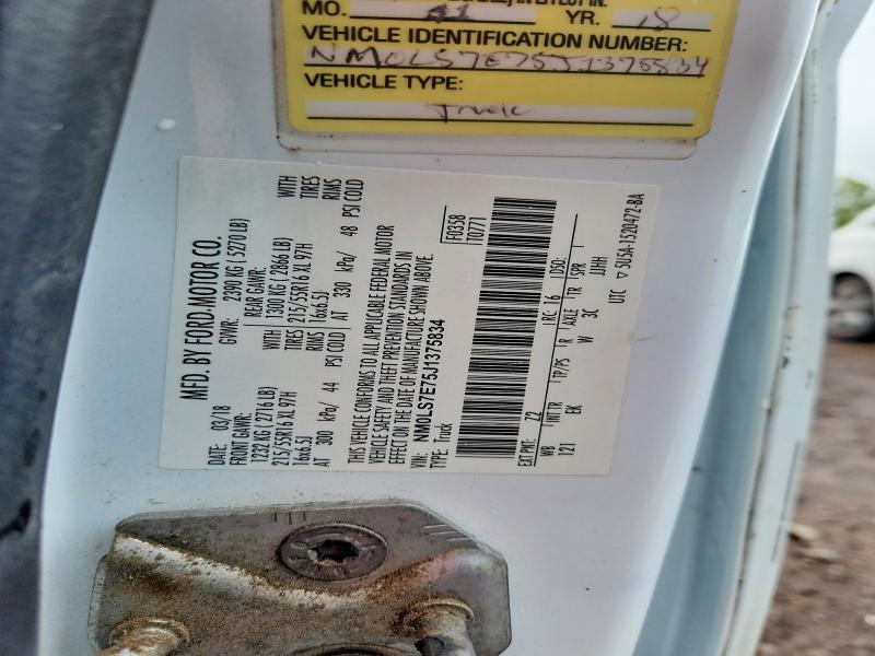 69876696 :رقم المزاد ، NM0LS7E75J1375834 vin ، 2018 Ford Transit Connect مزاد بيع