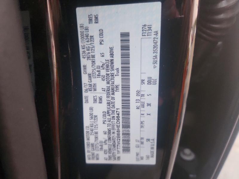 Продажа на аукционе авто 2017 Ford F250, vin: 1FT7W2B68HED98471, номер лота: 70211126