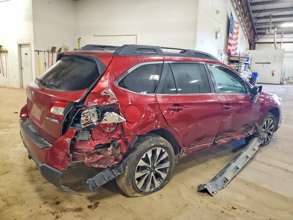 2015 Subaru Outback მანქანა იყიდება აუქციონზე, vin: 4S4BSBJC6F3352820, აუქციონის ნომერი: 68034816