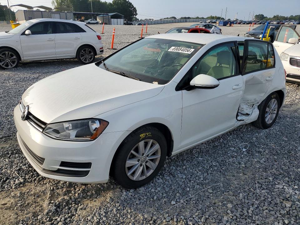 2016 Volkswagen Golf მანქანა იყიდება აუქციონზე, vin: 3VW217AU5GM035279, აუქციონის ნომერი: 69084056