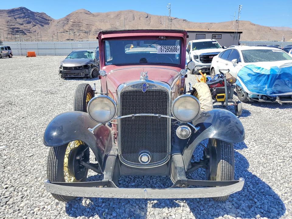 1931 Chevrolet Deluxe 2 Door მანქანა იყიდება აუქციონზე, vin: 21AE65715, აუქციონის ნომერი: 67595686