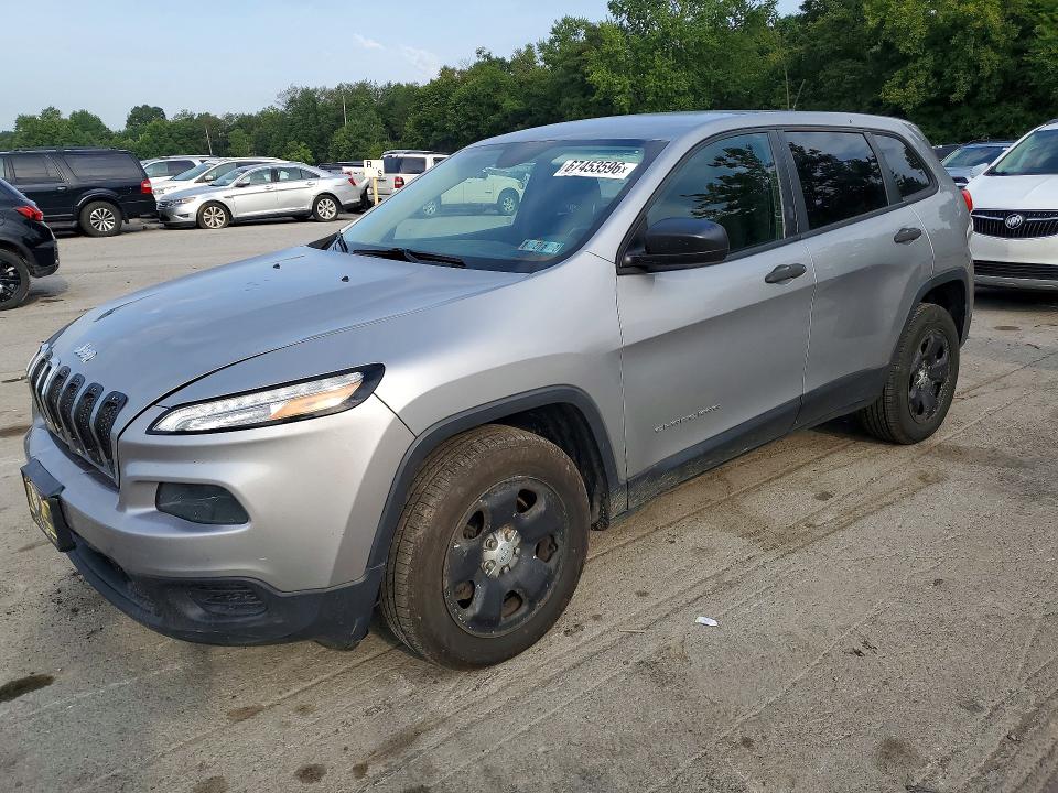 2014 Jeep Cherokee მანქანა იყიდება აუქციონზე, vin: 1C4PJMAB0EW210931, აუქციონის ნომერი: 67453596